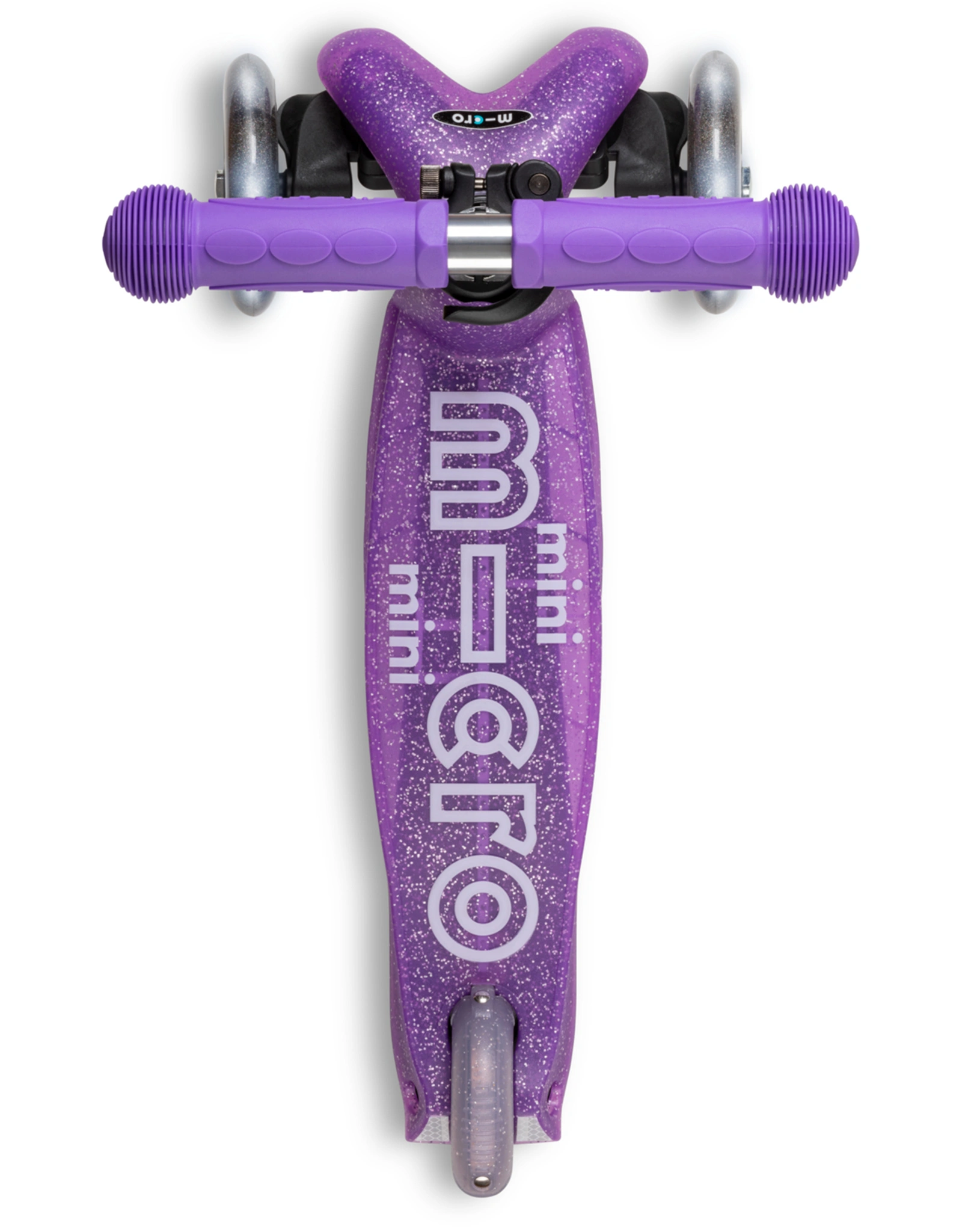 Kinder-Scooter MINI MICRO DELUXE FAIRY GLITTER LED in purple