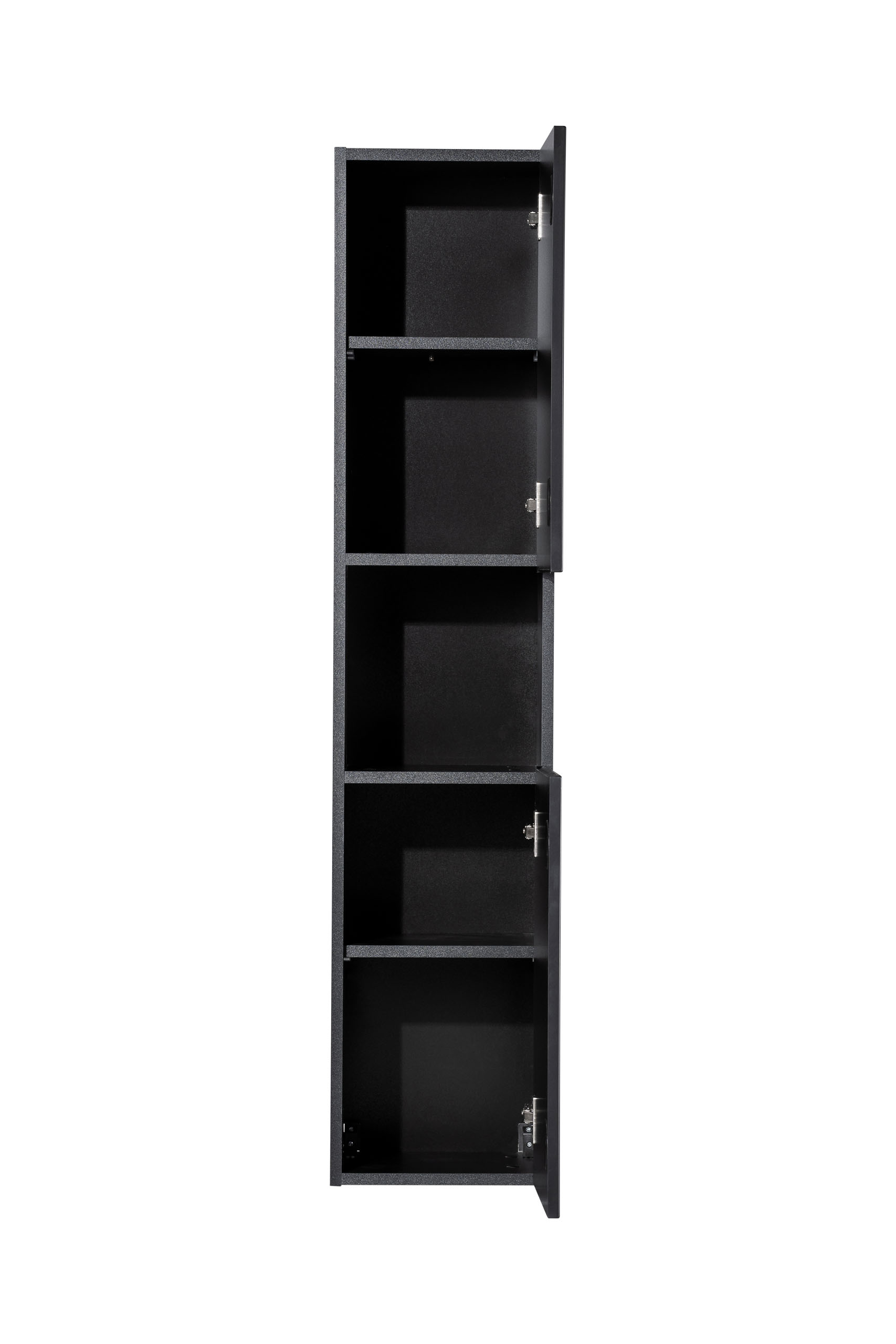 Comad Nova Black hoge kast 30x25x140cm zwart