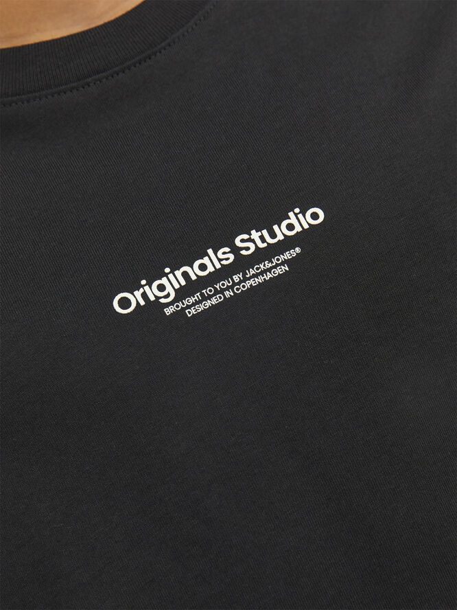 Jack & Jones JORVESTERBRO TEE SS CREW NECK NOOS Black/loose