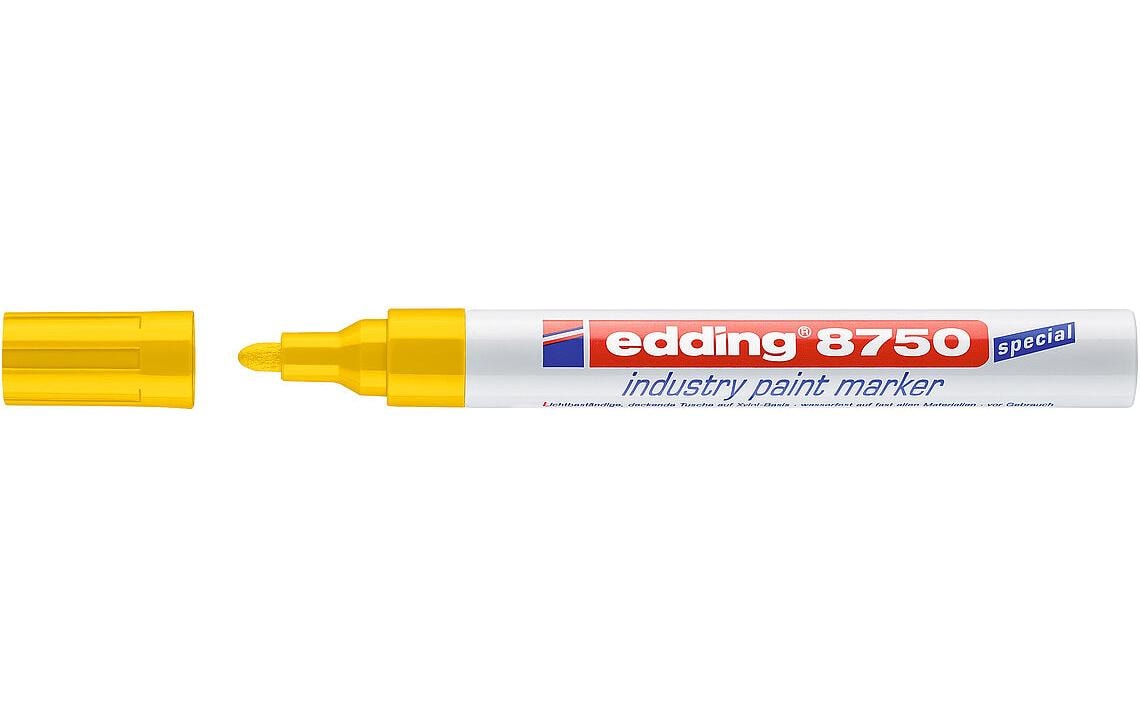 Lackmarker Industrie 8750 Gelb, 1 StückLackmarker Industrie 8750