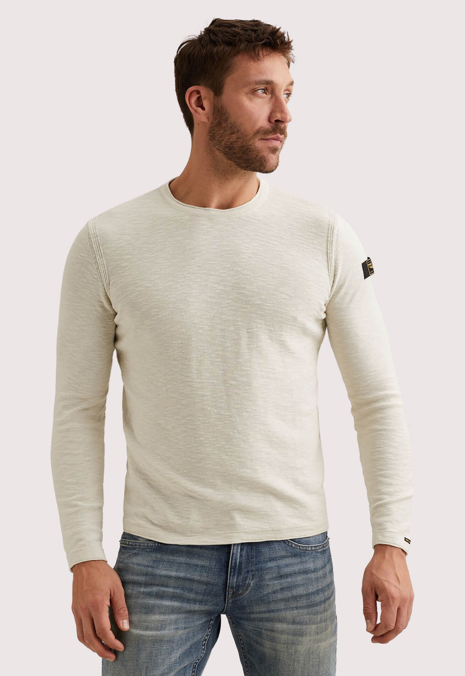PME Legend PKW2603310 R-neck cotton slub