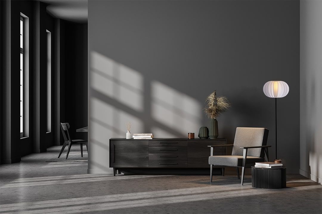 Vloerlamp 1720-05-130-40 Arena ⌀40  x H155 cm