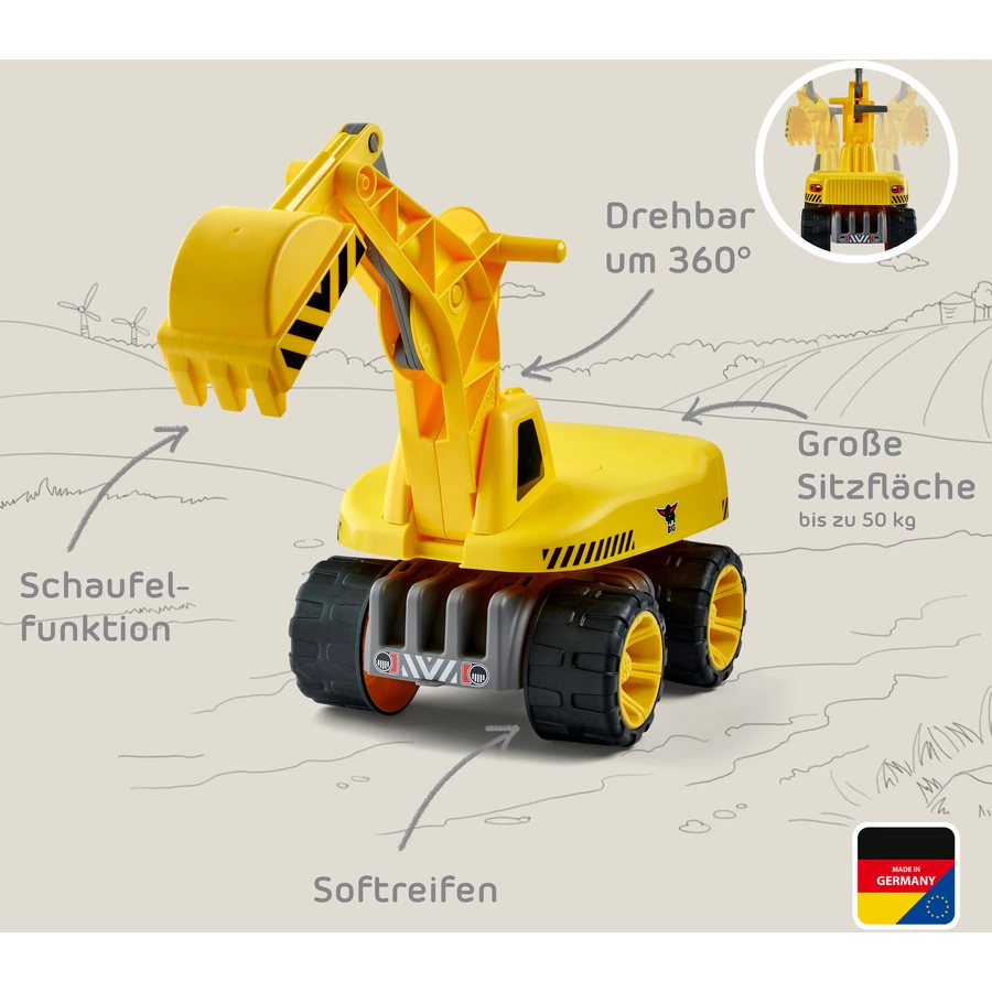 BIG Power Worker Maxi Digger