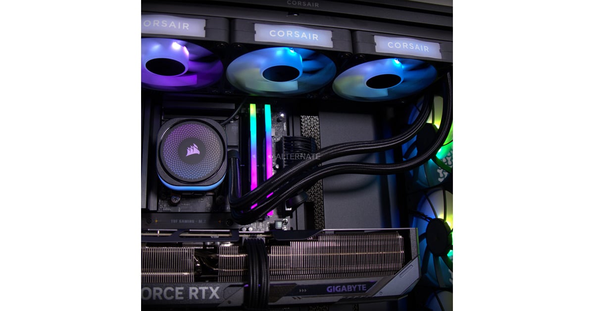 ALTERNATEThunderstorm Pro Ryzen 7 – RTX 5070 Ti gaming pc  (Zwart | R7 9800X3D | RTX 5070 Ti | 32 GB | 2 TB SSD)