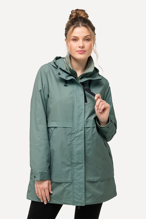 HYPRAR Parka, Kapuze, recycelt