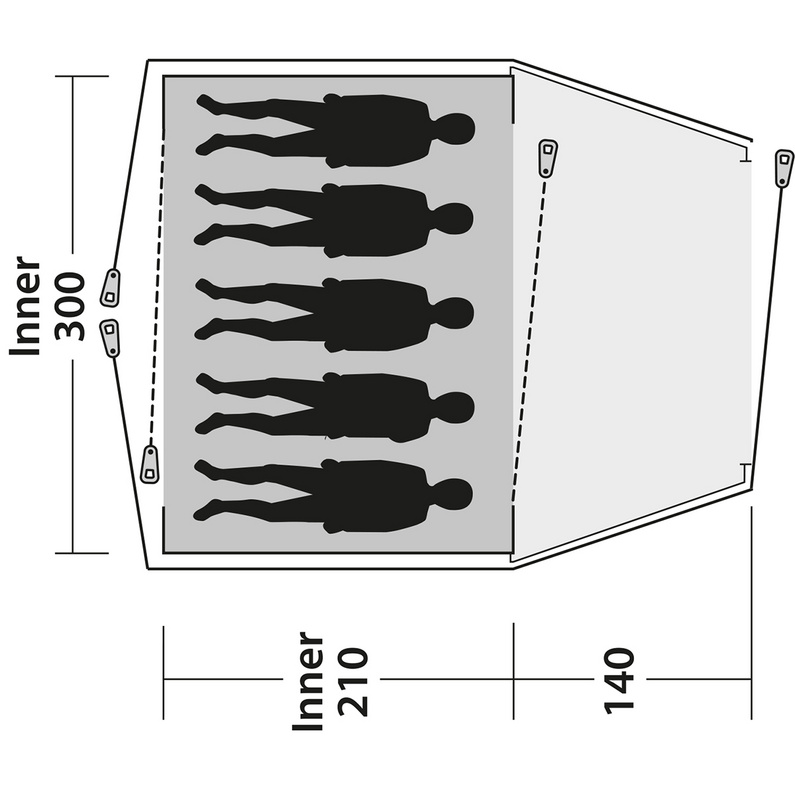 Outwell Cloud 5 Zelt