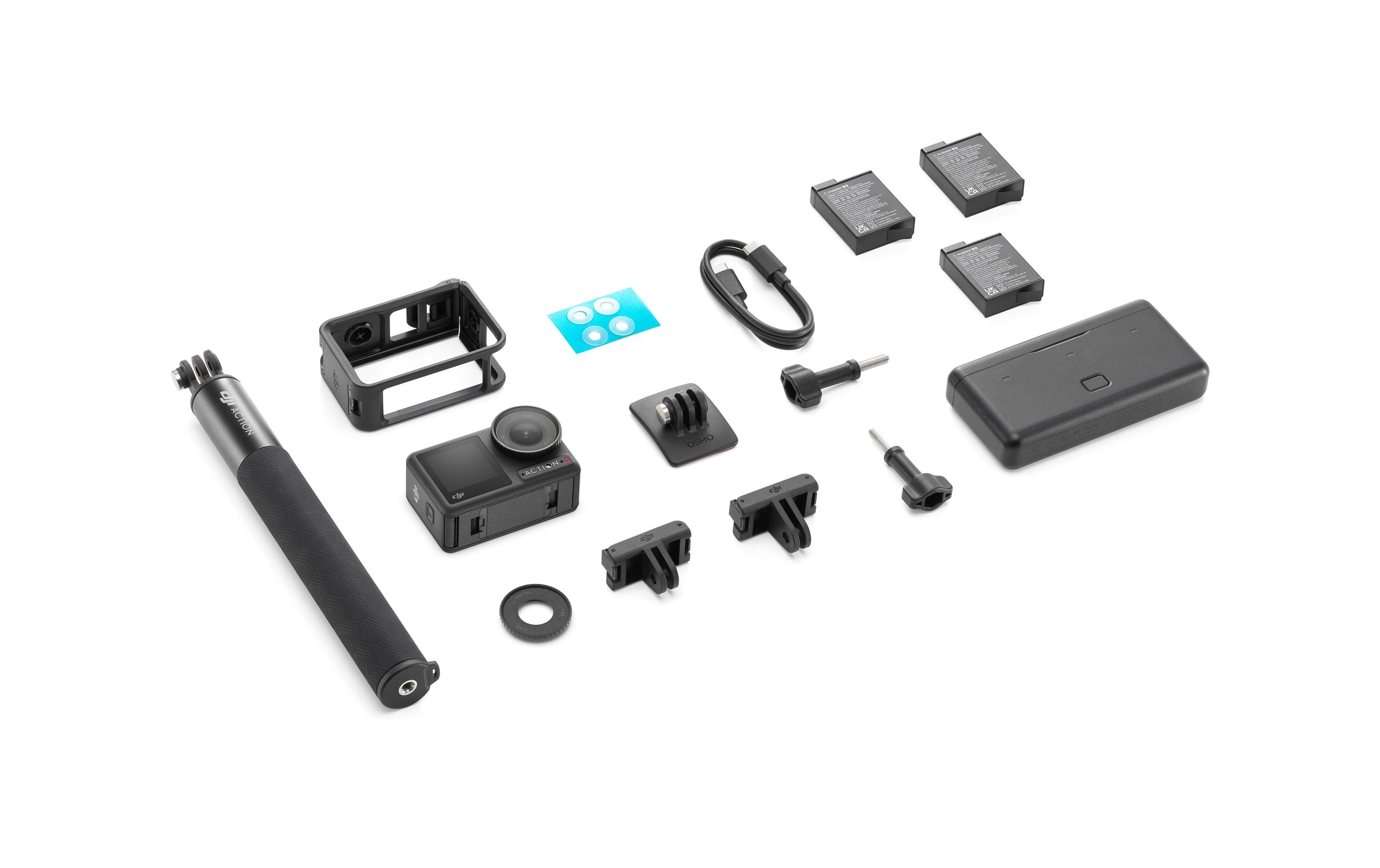Actionkamera Osmo Action 4 Adventure Combo<br>Action-Cam mit überragender Bildqualität