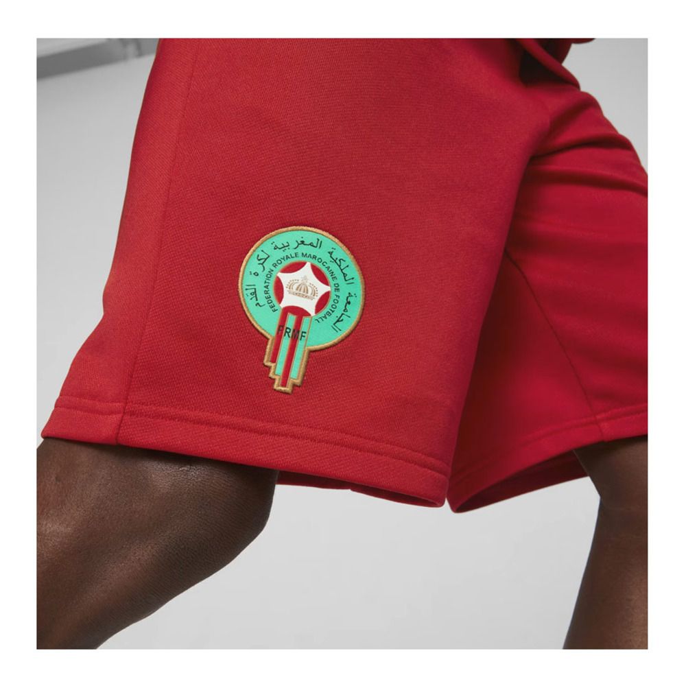 Puma FRMF FTBCULTURE - Short Homme tango red