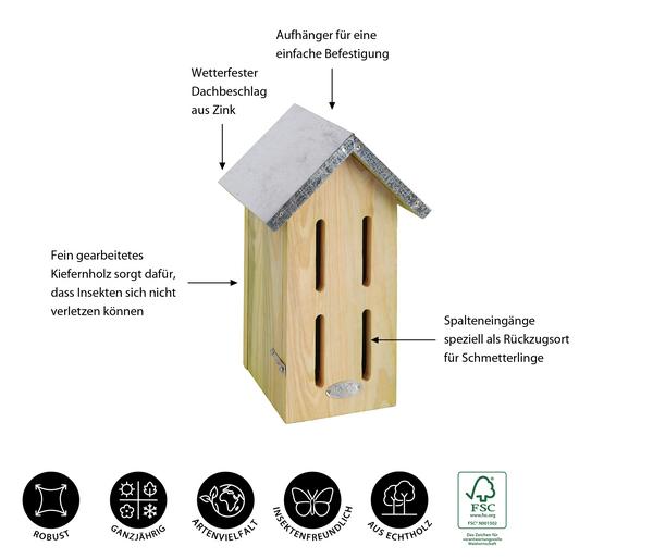 Esschert Design Schmetterlingskasten