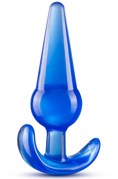 B Yours Large Anal Plug Blue Analplugg