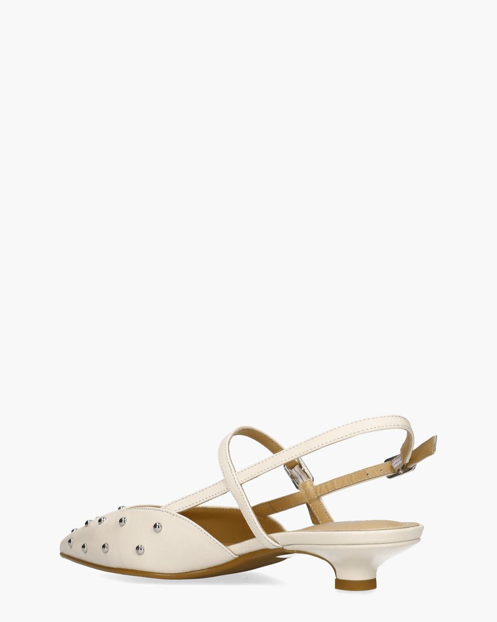 Nalini 25E032 Off-White Dames Slingbackpumps