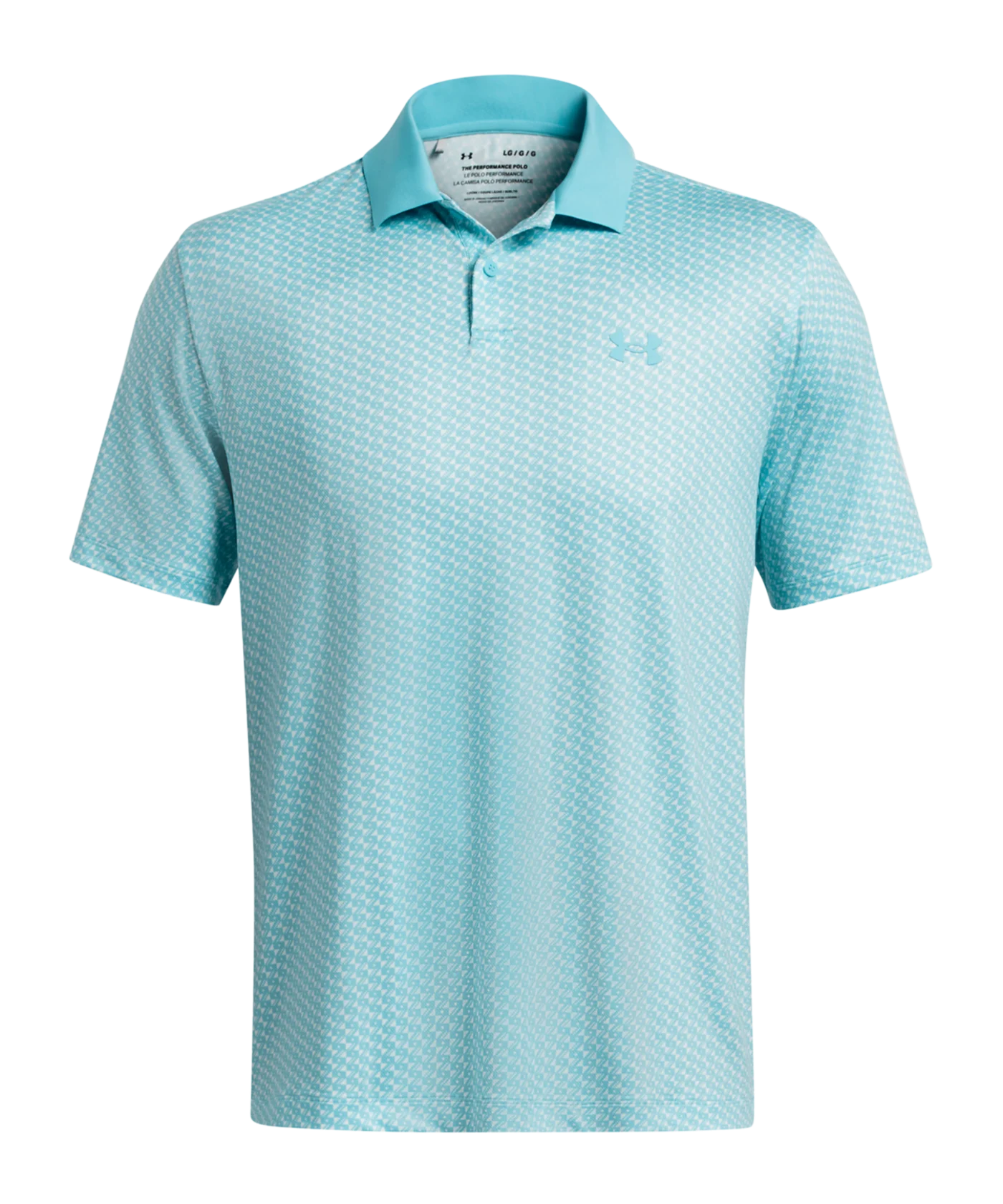 Under Armour Perf 3.0 Printed Poloshirt Blau F915