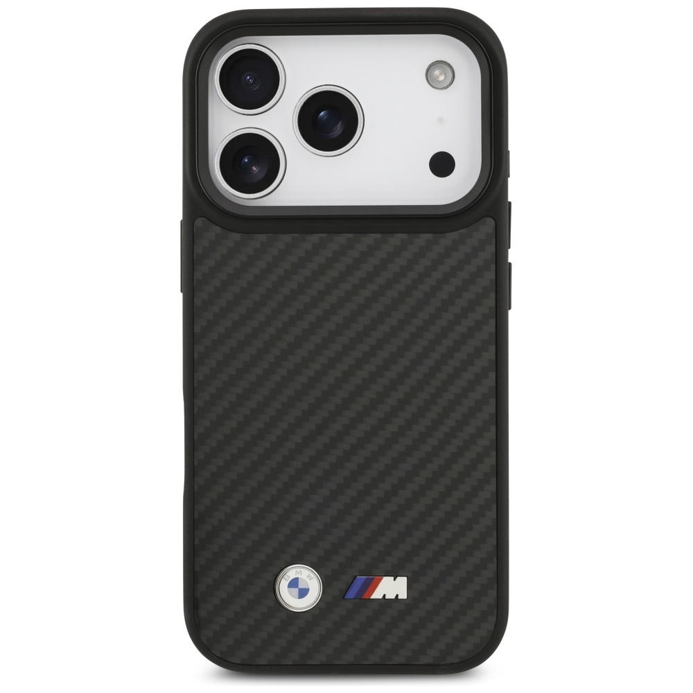 iPhone 17 Pro MagSafe Hardcase Hülle Kevlar Matt (BMHMP17L24CFMMK) - Schwarz