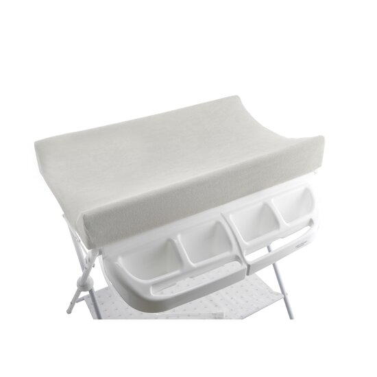 Lot de 2 housse à matelas à langer   Ecru/Terracota        de               Formula Baby