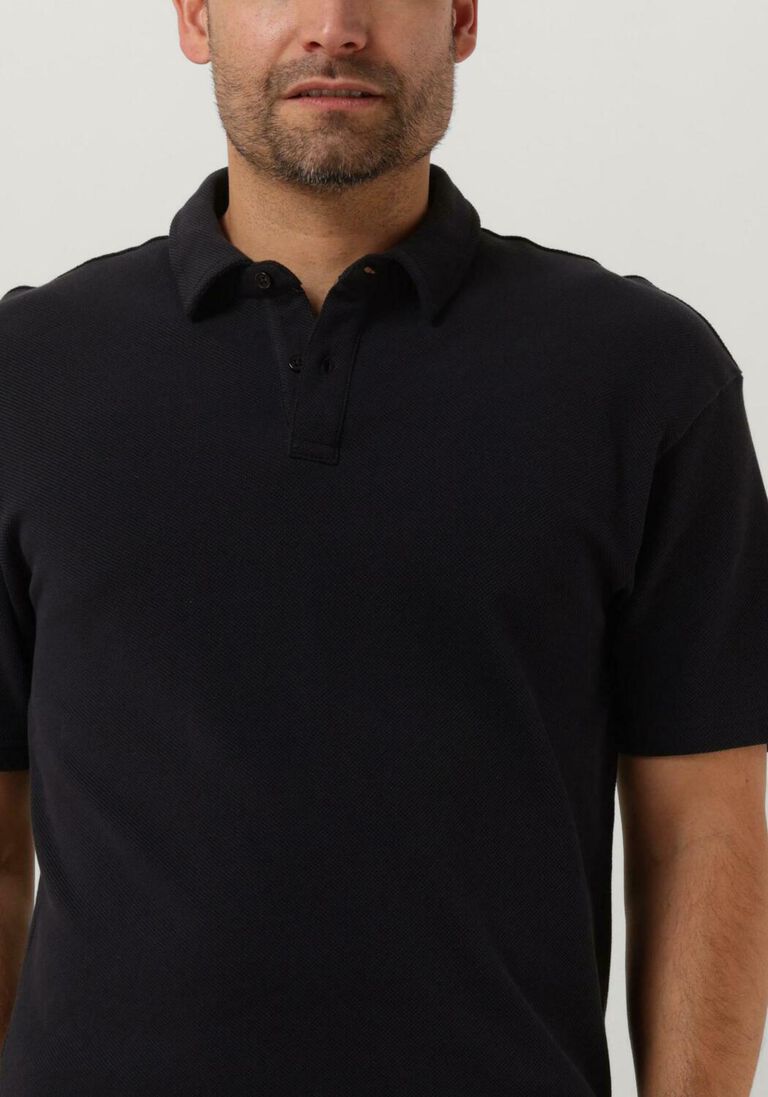 ANERKJENDT donkerblauwe anerkjendt polo akrene s/s pique polo