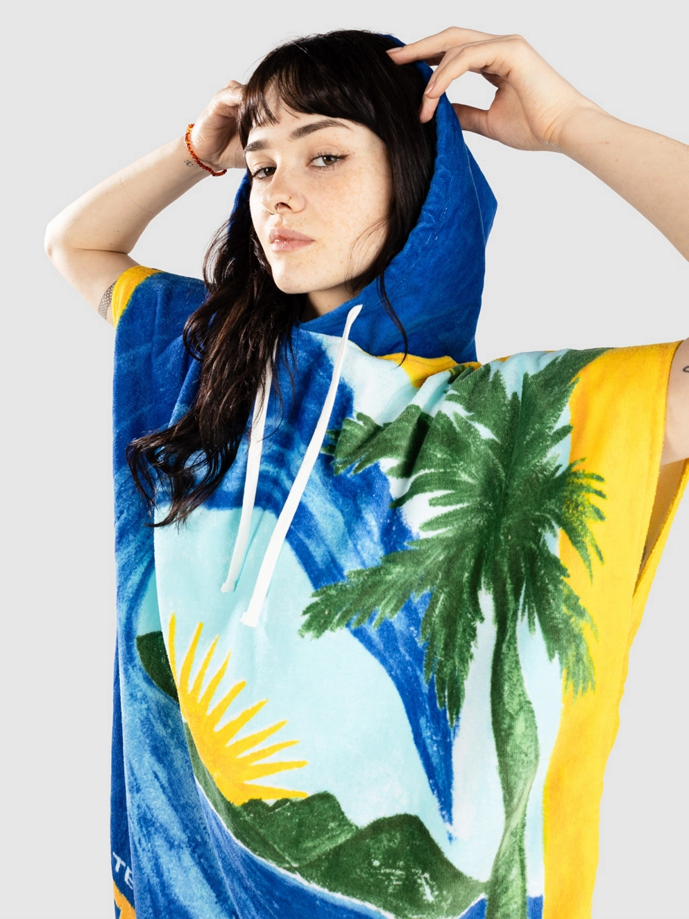 Roxy Surf Poncho dazzling blue