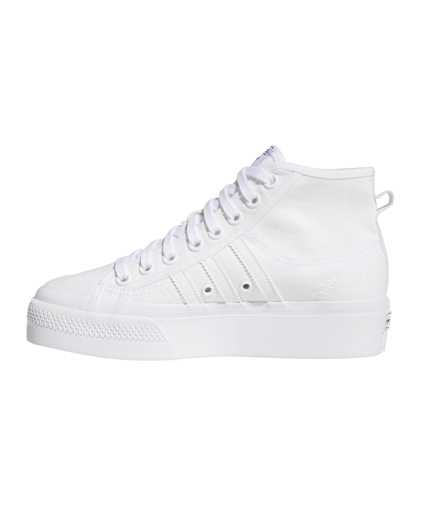 adidas Originals Nizza Plattform Mid Damen Weiss