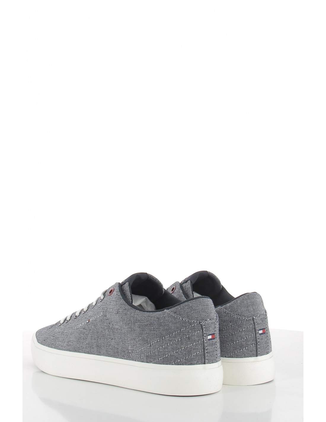 tommy hilfiger baskets de ville homme th hi vulc core low bleu