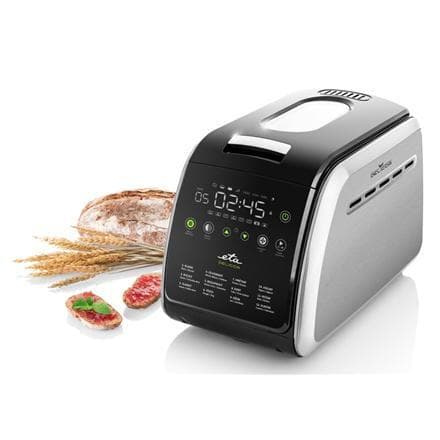 ETA Brødproducent Delicca II ETA714990030 Effekt 850 W, Antal programmer 12, Display Ja, Sort/Rustfrit stål