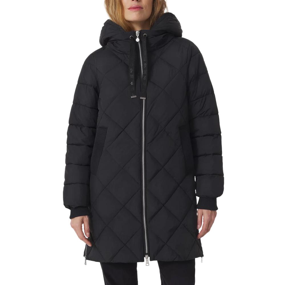 TBS Doudoune longue Noire Femme TBS Gretalon