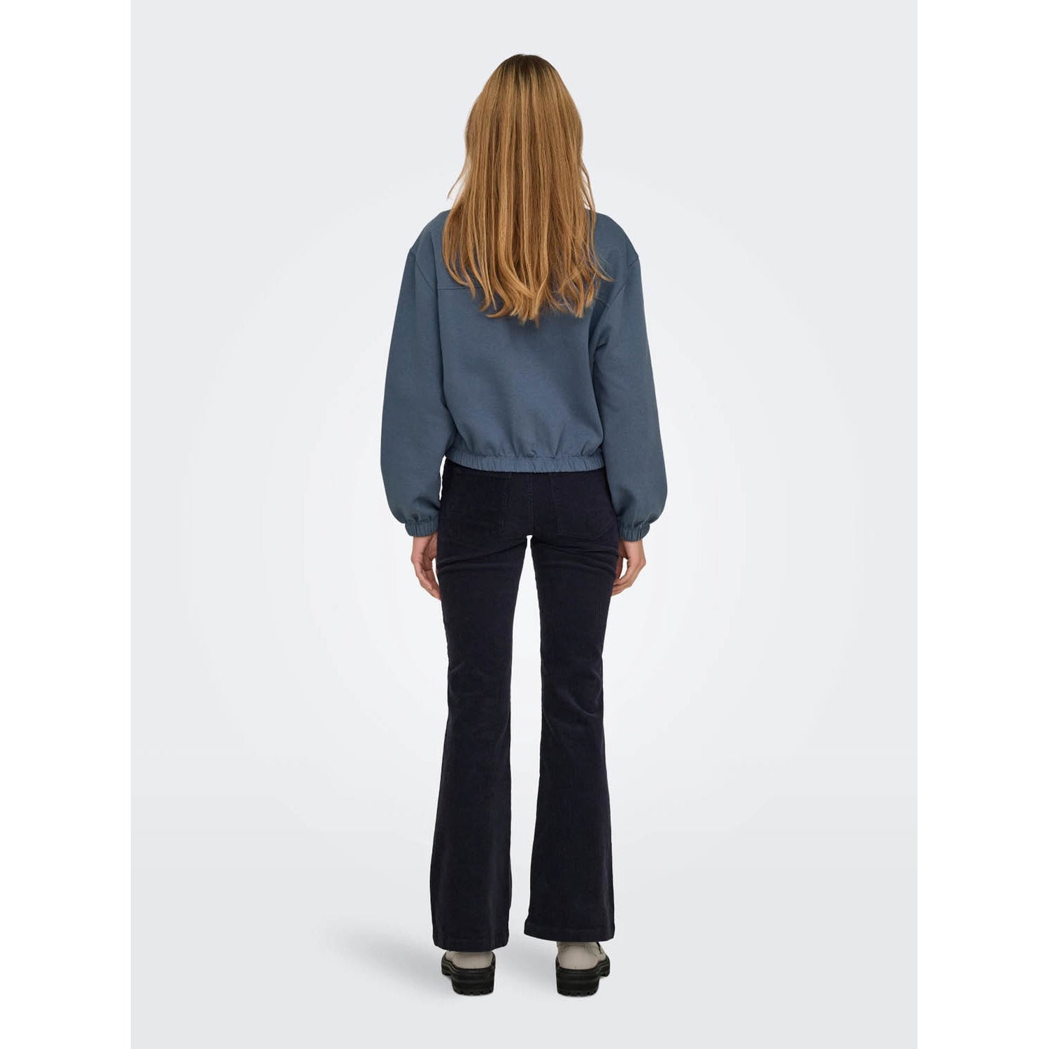 Jacqueline De Yong  Bambi Long Sleeve Pocket Sweater
