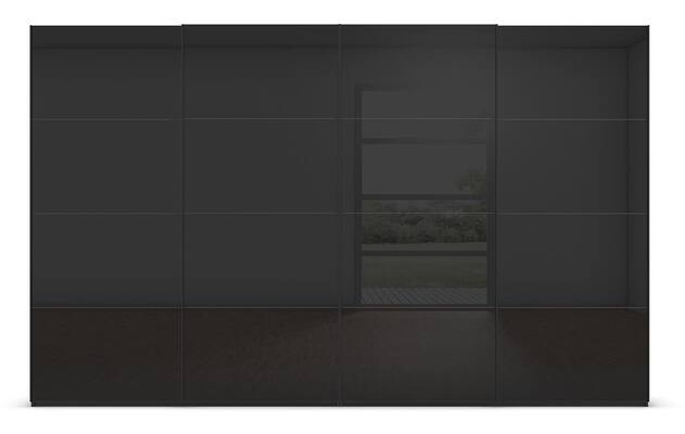 Kledingkast Finca Glans Glas