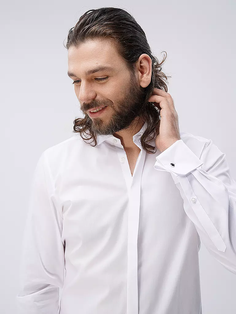 OLYMP LEVEL FIVE Business Hemd weiss