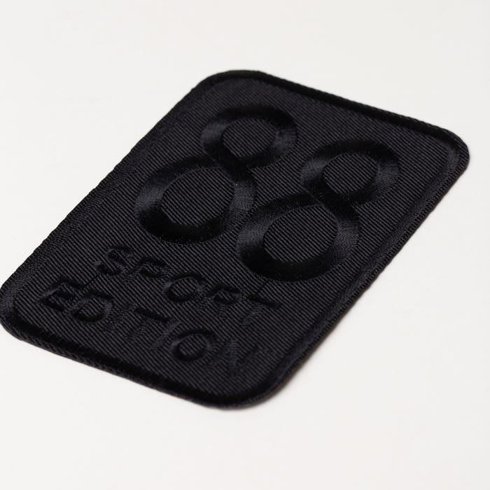 Atelier Veritas-Patch met cijfers en letters 7,5x11,5cm