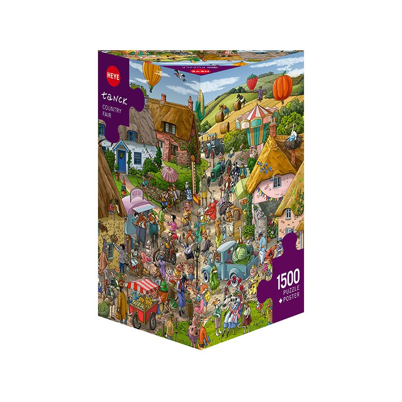 Puzzle 1500 pièces - Tanck country fair