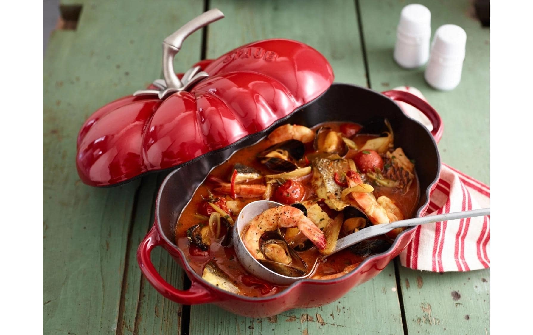 STAUB Bräter »Cocotte Tomate 25 cm, 2,9 l« Eisen | Gusseisen