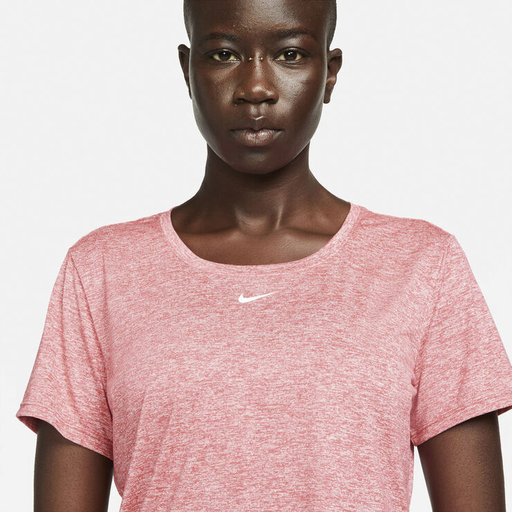 Nike Dri Fit One Traenings T Shirt Plus Size Pink