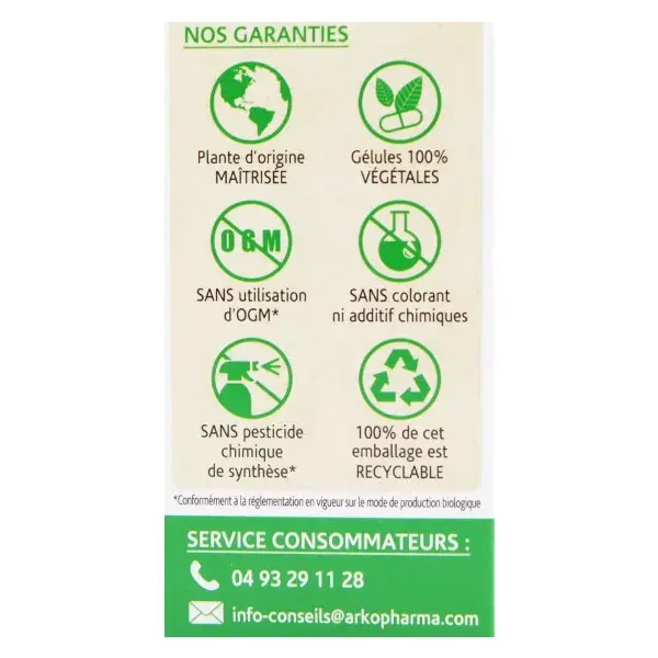 Arkopharma Arkogélules Passiflore Bio 45 gélules