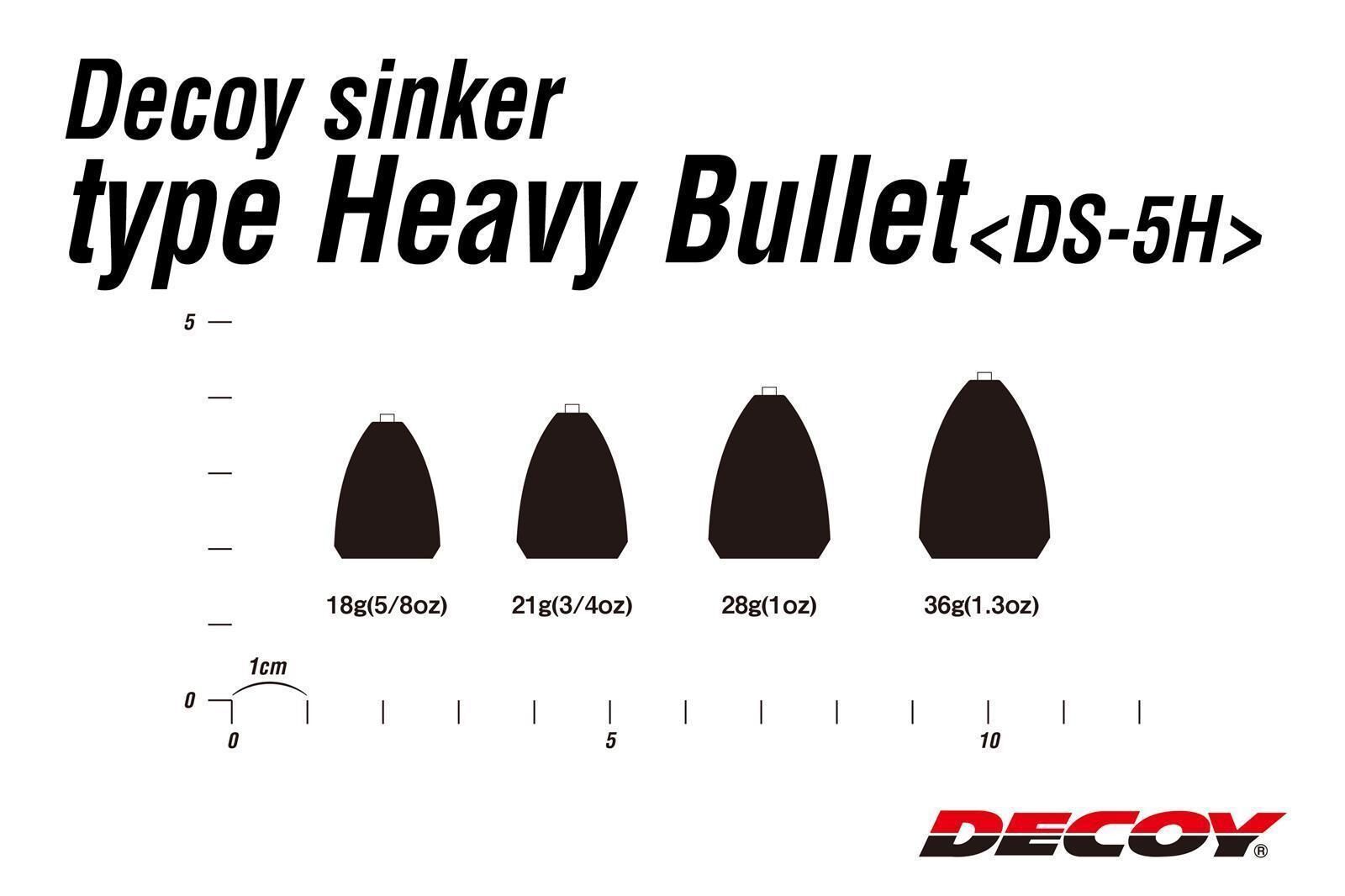 DECOY Type Heavy Bullet (28g)