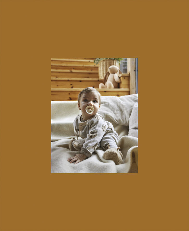 Lil' Atelier NBMLAMOE KNIT PANT LIL Birch
