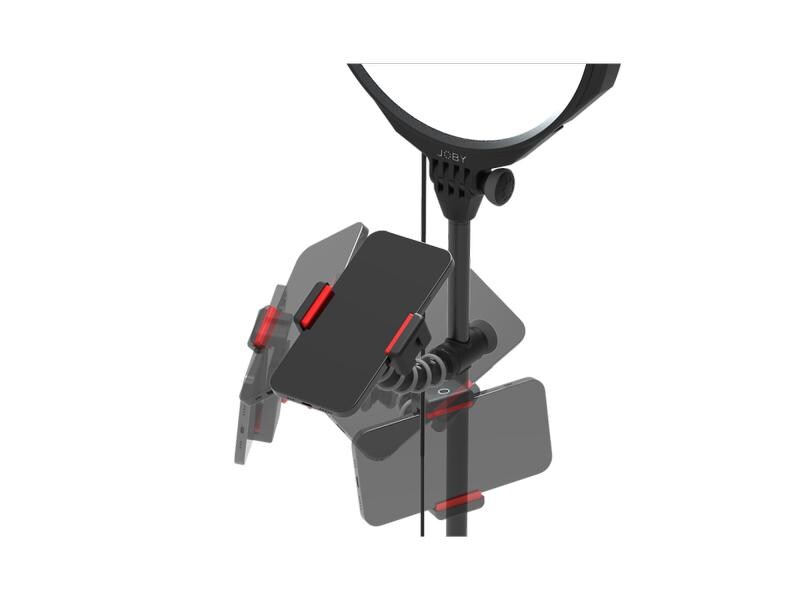 Joby Videoleuchte Beamo Studio Creator Kit All-in-One YouTube-Heimstudio-Kit mit LED Key Light, Hintergrundlicht und Mikrofon