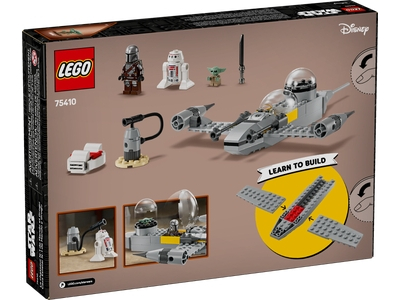 LEGO Mando en Grogu's N-1 Starfighter™ (75410)