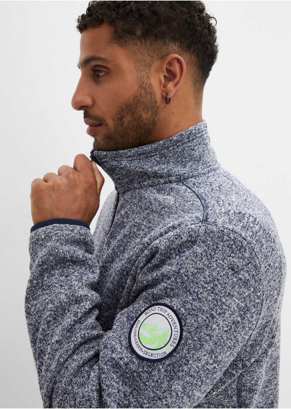 Veste en maille polaire