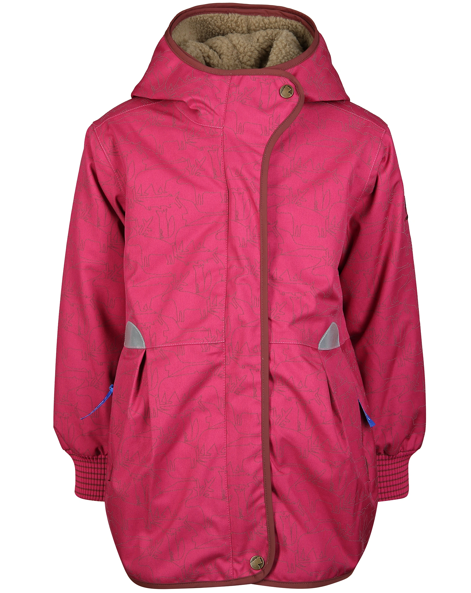 Outdoorjacke 2 in 1 AINA ICE in raspberry/sable