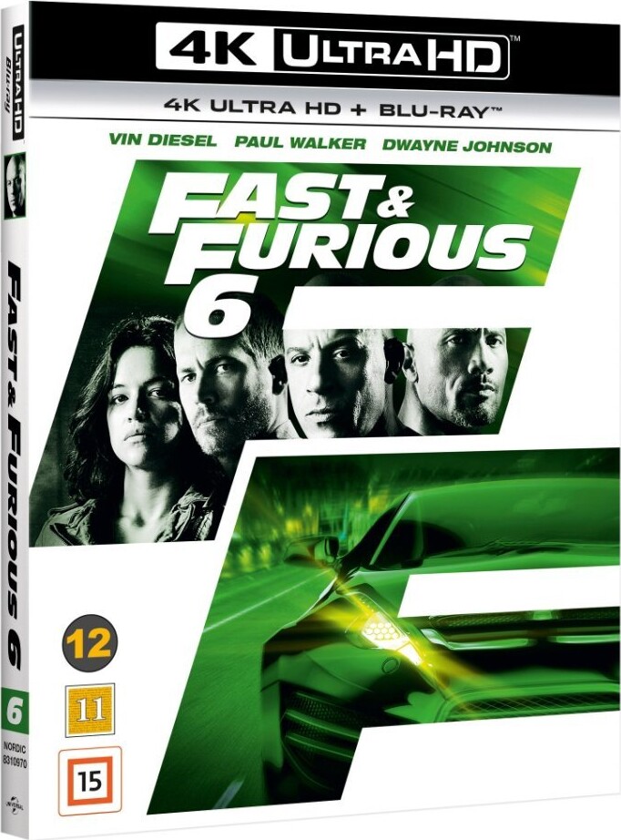 Fast And Furious 6 - 4K Ultra HD Blu-Ray