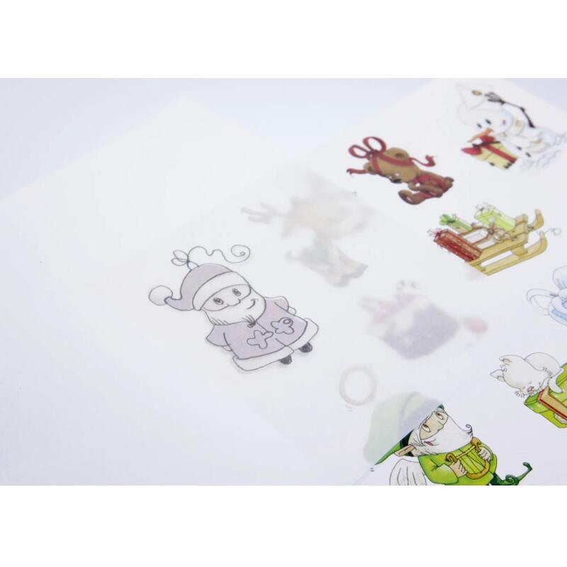 PAPIER SULFURISÉ, 60 rouleaux 60g/m2 au format 2,50x0,70m (en présentoir)