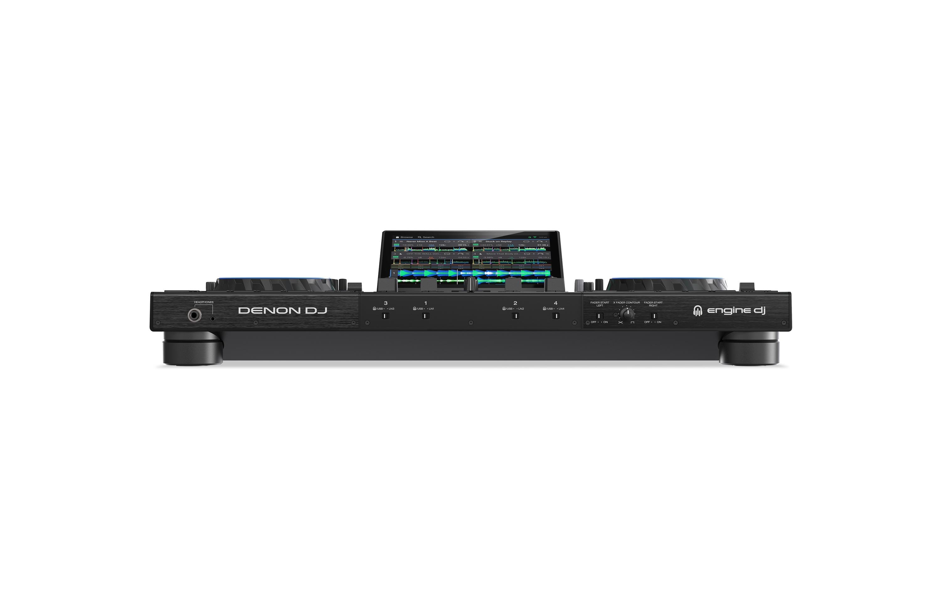 DJ-Controller Prime 4+<br>4-Deck Standalone-DJ-Controller mit Stems