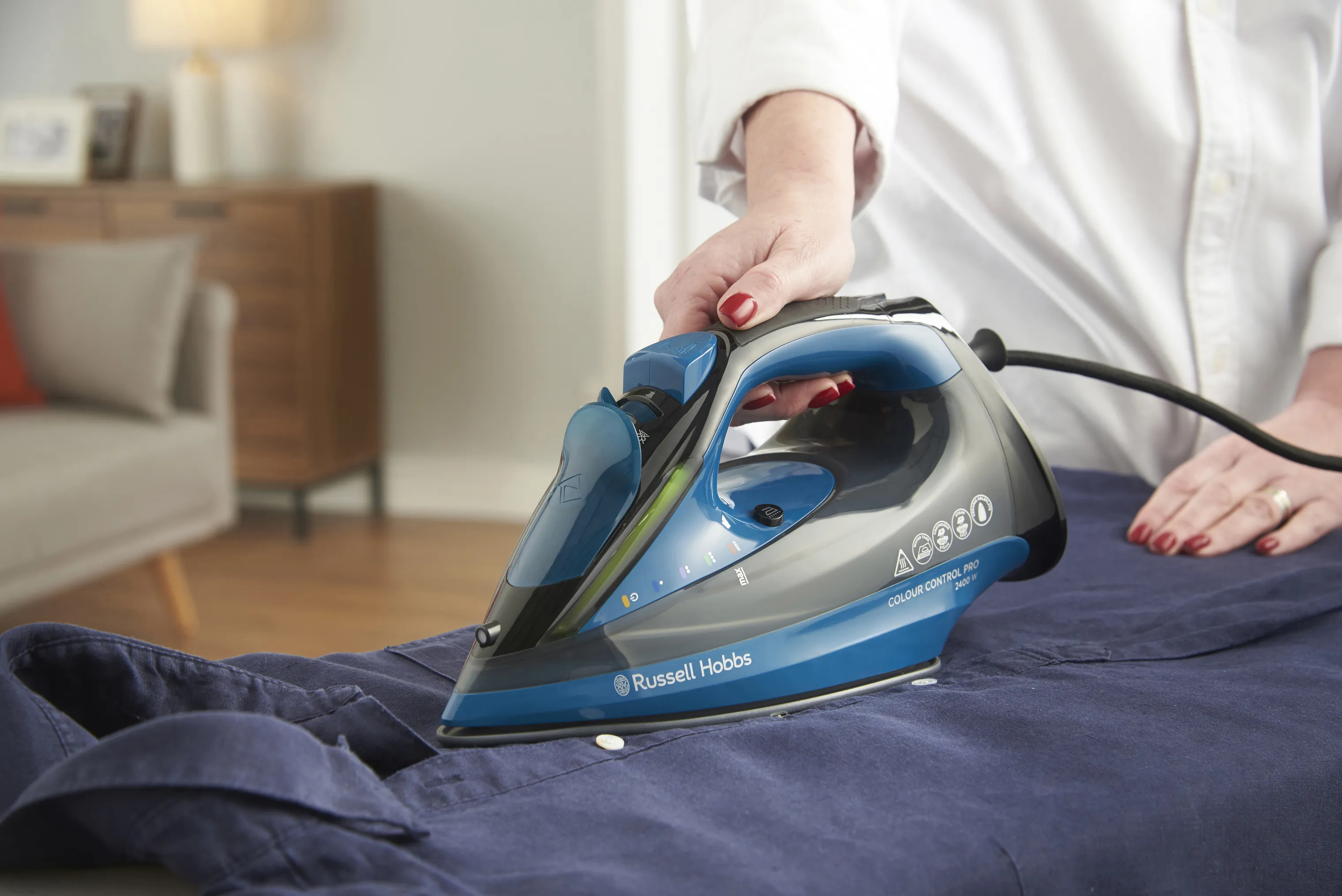 Russell Hobbs Colour Control Pro Strygejern