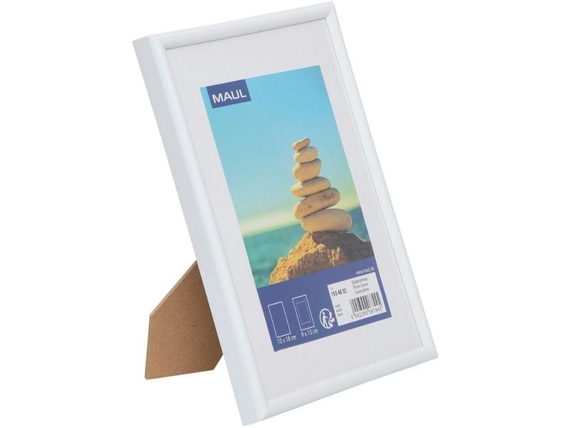 Maul Bilderrahmen MAULart Weiss, 13 x 18 cm Fotorahmen