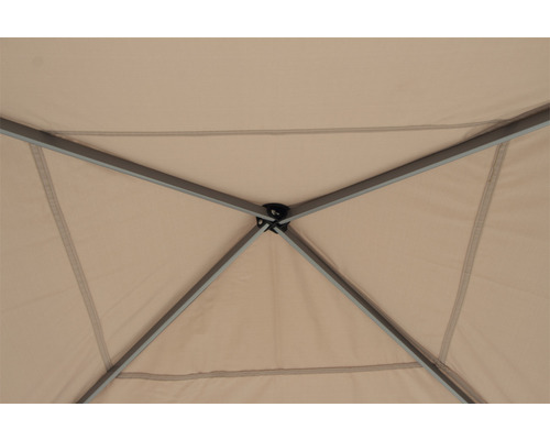 Starter paviljoen Siena Garden 3x3 m taupe