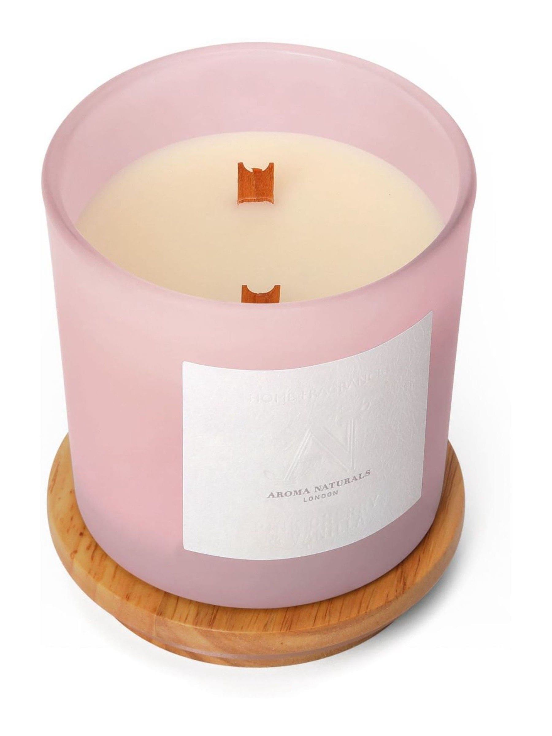 Aroma Naturals Frosted Cherry & Vanilla Candle