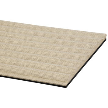 Lattenwand Decowall Acoustic Curve zand 260x30cm, 2 stuks (1.56m2)