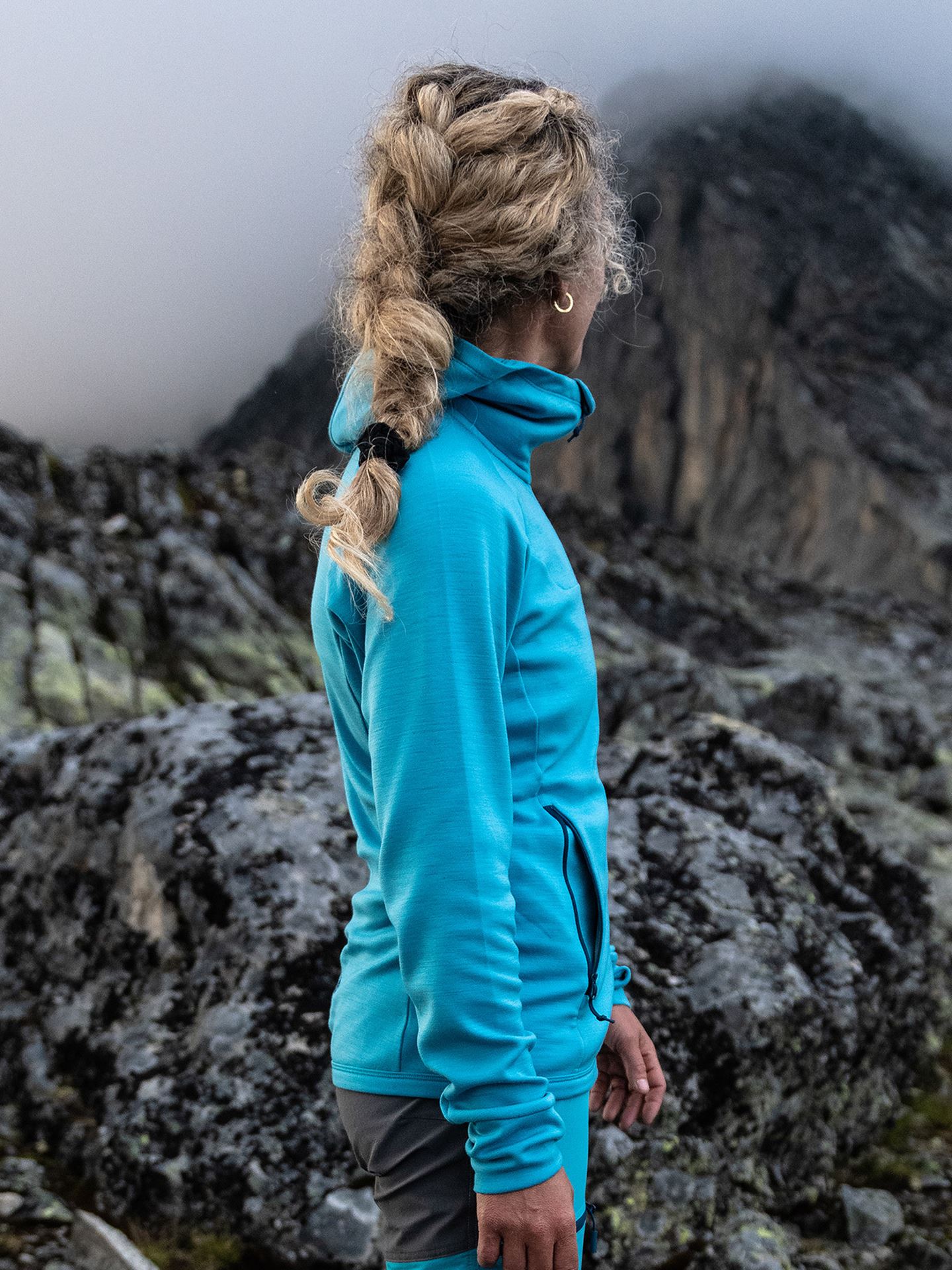 Cecilie Wool Hood Jacket
