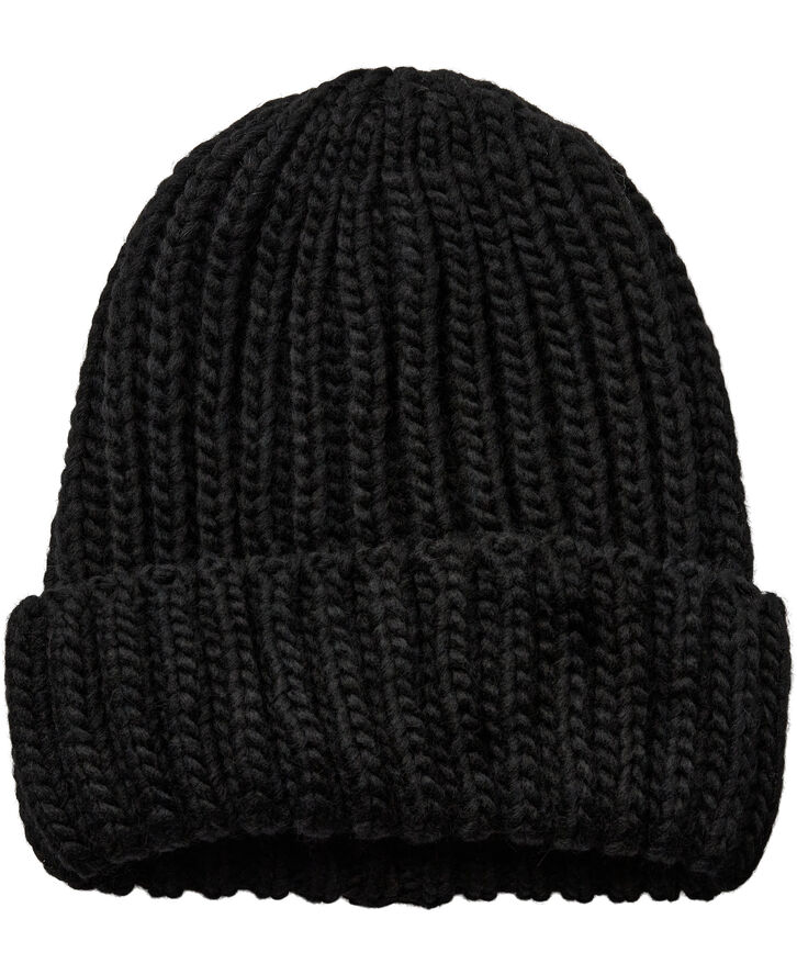 Magasin du Nord Collection Rib hat medium Black