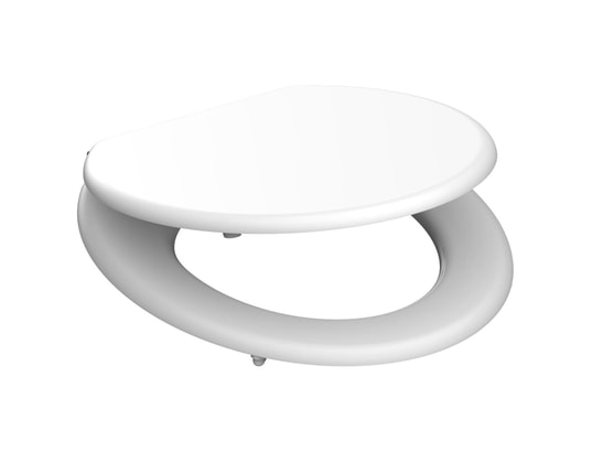 SCHUTTE - Schütte siège de toilette white noyau de bois