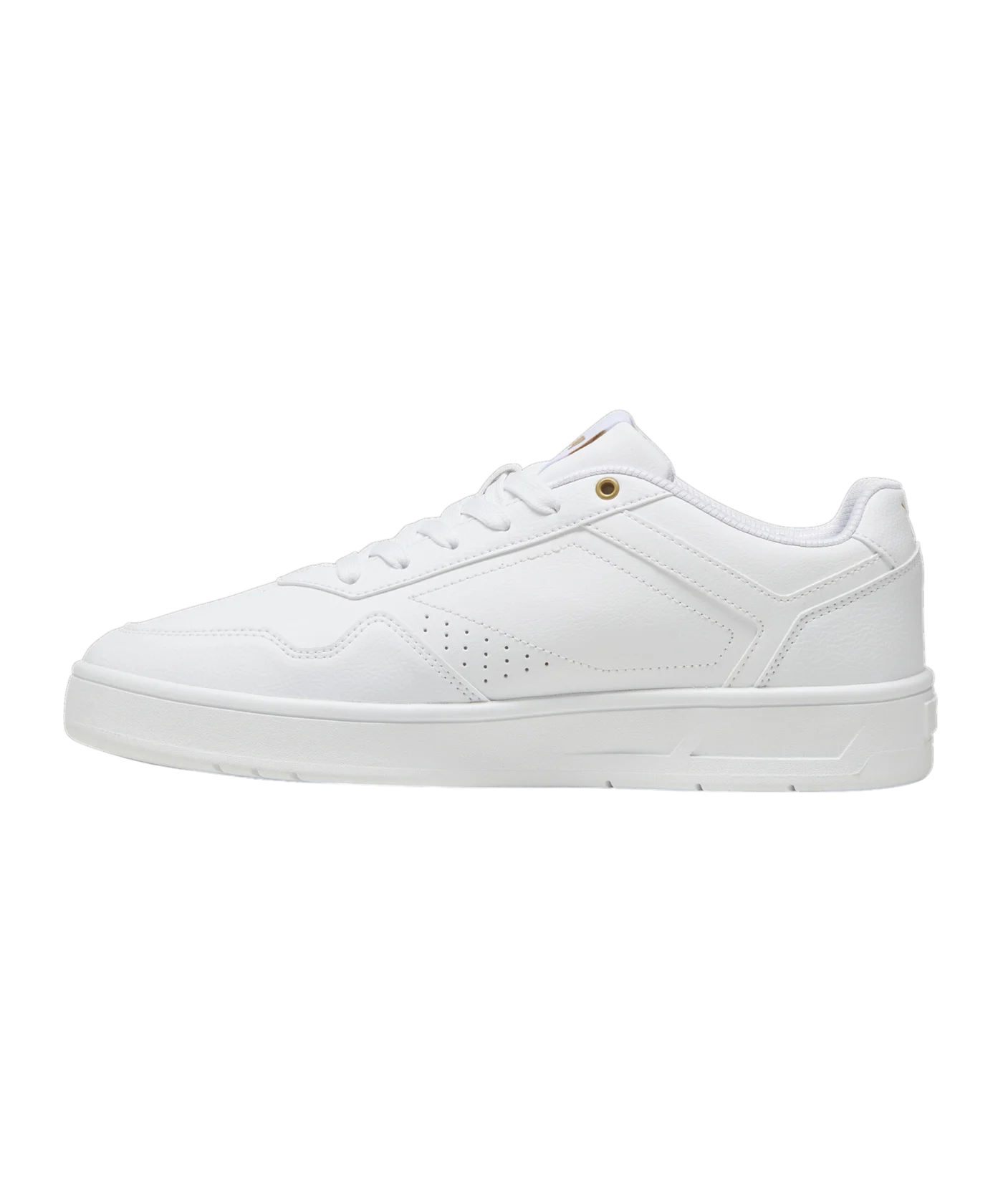 PUMA Court Classic Weiss Gold F01
